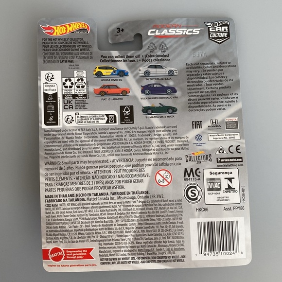 Hot Wheels ‘98 Toyota Altezza - Picture 3 of 3
